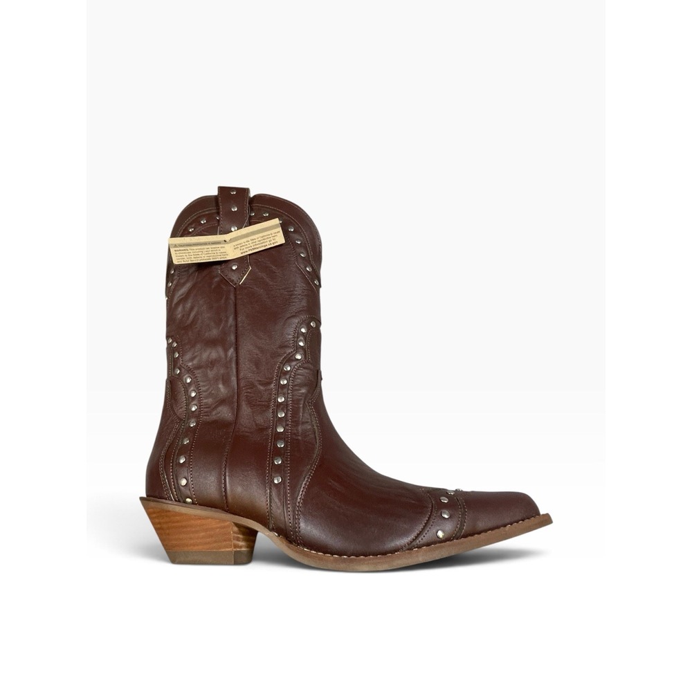 Dingo Di2261-BRO Women's Sweet Treat Western Boot – Leather Brown Size 6